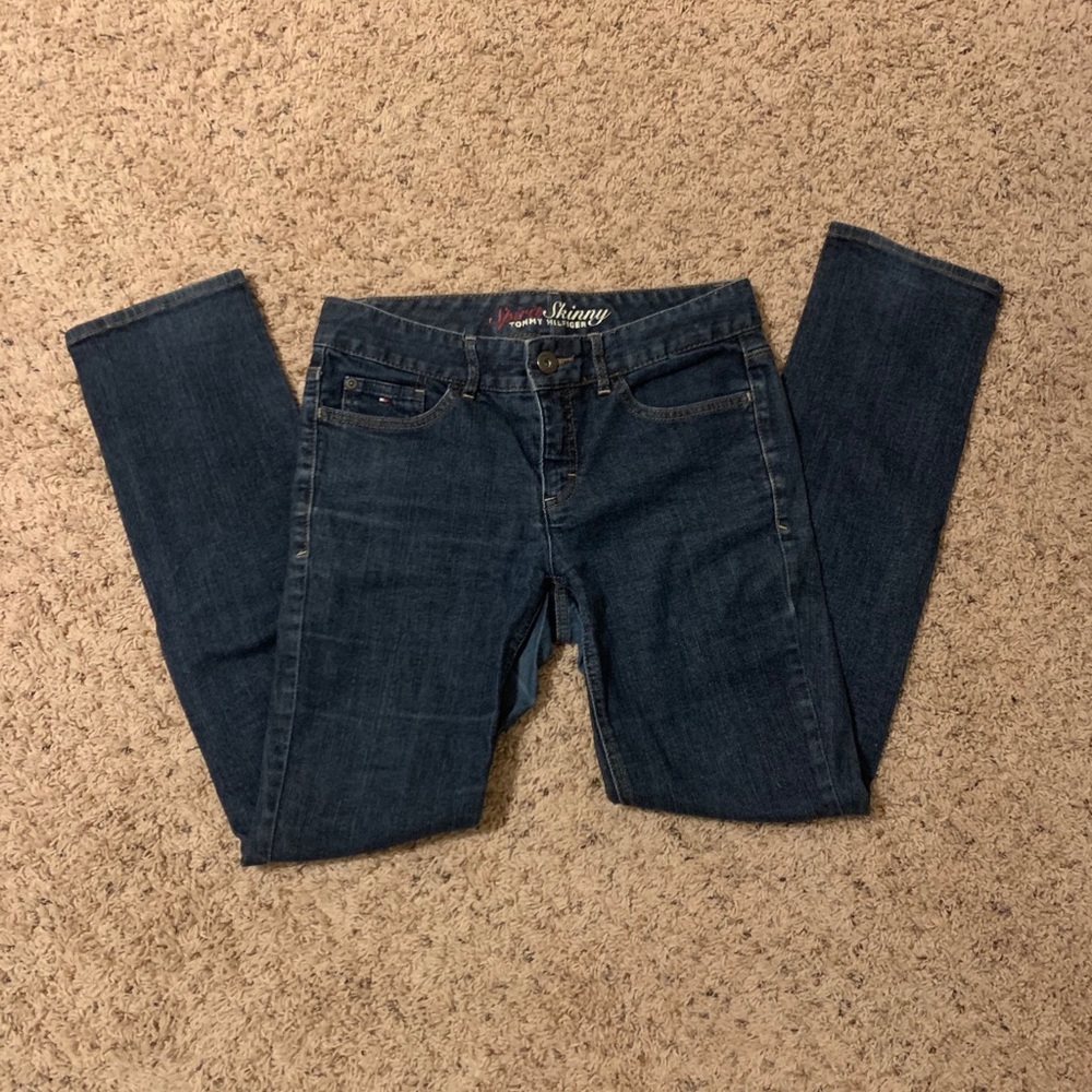 Tommy Hilfiger blue denim Spirit Skinny Jeans 6R